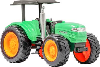 FIDDLERZ Rechargeable Farmer Tractor Toy, High Power Electronic Toy Vehicles for Kids | Remote Control Toy for Boys