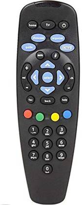 Tata Sky Remote Control Compatible with SD/HD/HD+/4K DTH Set Top Box and Work with All TV/LCD/LED (Please Match The Image of Your Old Remote Before Ordering tata sky Remote Controller