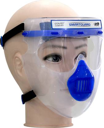 Covid Comfort Smartguard Reusable Face Shield Safety Visor