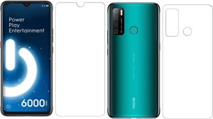DCASE Front and Back Screen Guard for Techno Spark Power 2