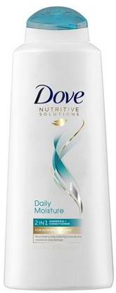 DOVE Nutritive Solutions 2 in 1 Shampoo and Conditioner Daily Moisture MADE IN USA