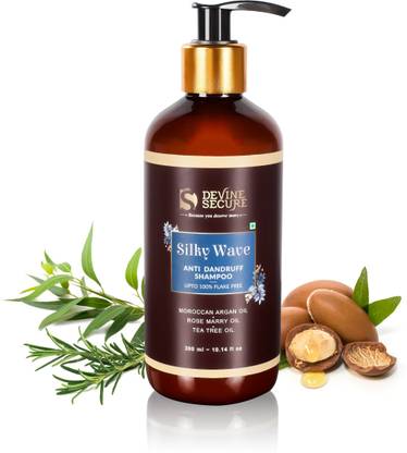 Divine Secure Silky Wave Anti Dandruff Shampoo