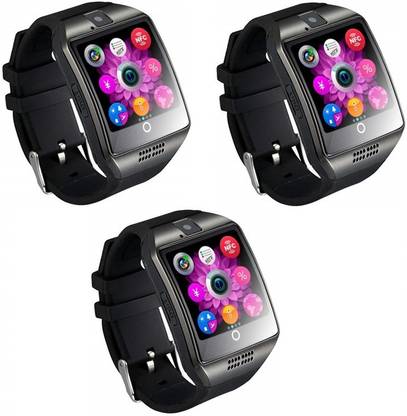 Zaptin Pack of 3 Q18 Smart Watch COMBO Smartwatch