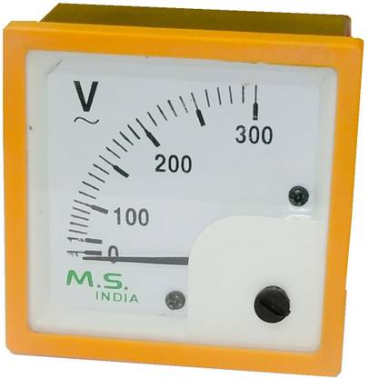 M S control 72MM Analog Voltmeter 0-300 Ammeter Analog Voltmeter Voltmeter