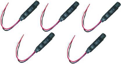 ATEKT HIGH Surveillance CCTV Mic Camera Microphone Camera Microphone (PACK OF 5 ) Camera Microphone