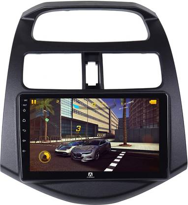 ADITION Android 9.0 Touch Screen Double Din Car Stereo Player with Navigation/GPS/WiFi/Bluetooth Full HD 1080P (2GB /16GB ROM) Compatible for Beat Car Stereo
