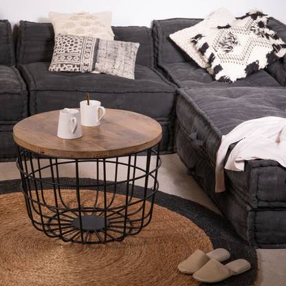 PRITI Solid Wood Coffee Table