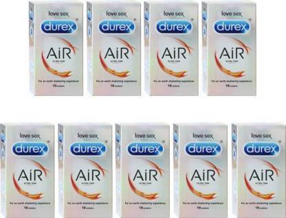 DUREX Air Ultra Thin Condoms (For an Earth Shattering Experience) Condom