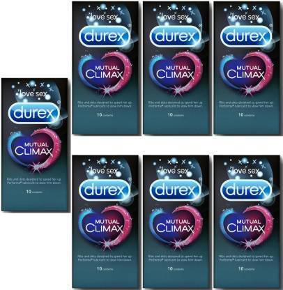 DUREX mutual climax (Ribs & dots designed to speed HER up) Condom