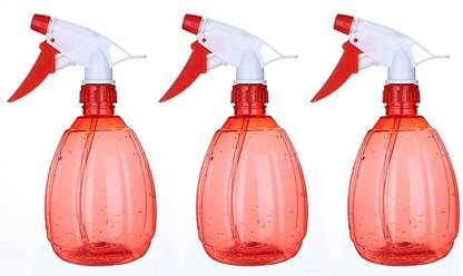 aaryason Multipurpose Home & Garden Water Spray Bottle (Orange, Pack Of 3) 250 ml 0.25 L Hand Held Sprayer