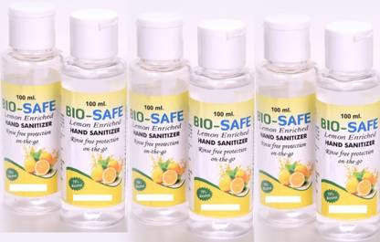 Bio-Safe GEL HAND SANITIZER Hand Sanitizer Bottle