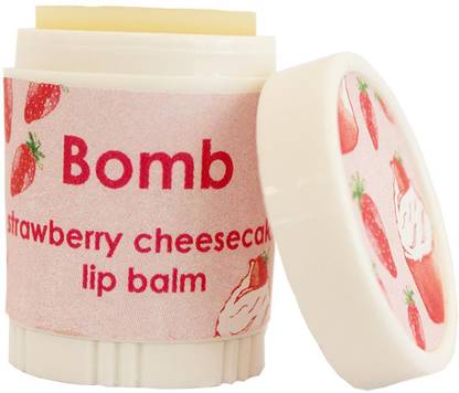 Bomb Cosmetics Strawberry Cheesecake Lip Balm 4.5 gms Strawberry