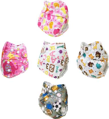 MOM'S PRIDE Reusable Exclusive Pocket Cloth Diapers