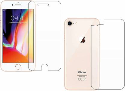 ELEF Front and Back Tempered Glass for Apple Iphone 8