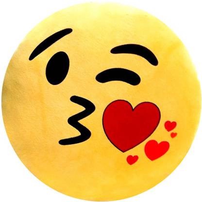 Puchu Toys Emoji Big Kiss  - 35 cm