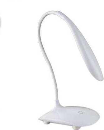 Montreal LED Desk Lamp with Flexible Gooseneck 3 Level Brightness, Battery Operated Table Lamp 5W Touch Control, Compact Portable lamp for Dorm Study Office Bedroom, Eye-Caring and Energy Saving Table Lamp
