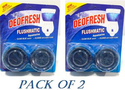 Deofresh FDT34W Marine Block Toilet Cleaner