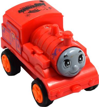 Saffronworld Friction Powered Go Straight Up Transforming Cartoon Robot Train