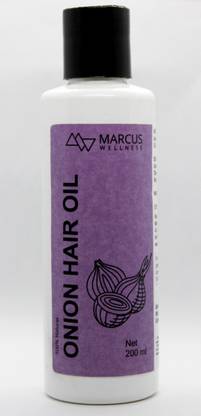 Marcus Wellness Onion herbal hair oil with 14 Natural Oils Hair Oil For Hair Growth Anti Hair Fall Hair Oil