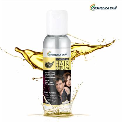 COSMEDICA SKIN Professional Hair Serum Heat Protection, Damage Repair & Reduce Hair fall for Men & Women