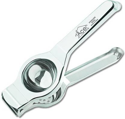 ACE Steel Lemon Squeezer with inserted Laser Knife Hand Juicer