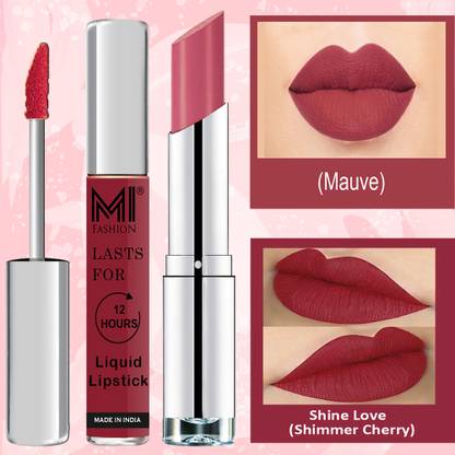 MI FASHION Made in India Lipstick Combo Offers 100% Veg Long Lasting Cruelty Free Code no 1189