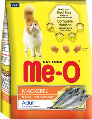 Me-O Mackeral 3 kg Dry Adult Cat Food