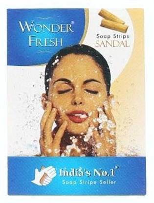 wonder fresh Paper Soap strips Pack of 100