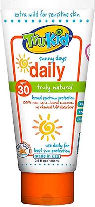 TruKid Sunscreen - SPF 50 PA+  Sunny Days Daily