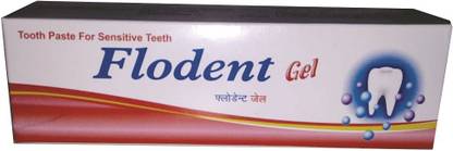 Flodent Gel Toothpaste for Sensitive teeth & bleeding, inflamed gums Toothpaste