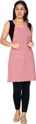 GOWRI TEX Cotton Home Use Apron - Free Size