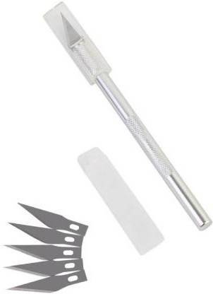 BAPC Detail Pen Knife with 5 Interchangeable Blades For ART Work