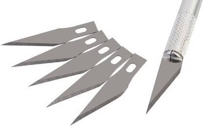 DiaCia Detail Pen Knife with 5 Interchangeable Blades For ART Work