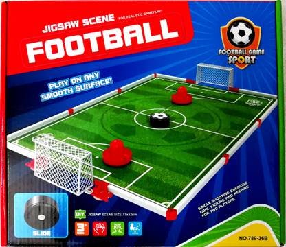 Onyx Table Football Set With Field And Sliding Ball Puck Indoor Sports Games