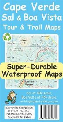 Cape Verde Sal and Boa Vista Tour and Trail Maps