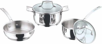 Vinod Cookware Induction Bottom Cookware Set