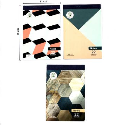Edulife Set of 6 Regular Notebook Single Ruled 120 Pages