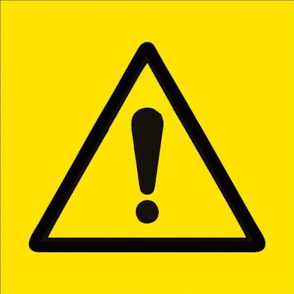 imbue DANGER LOGO Emergency Sign