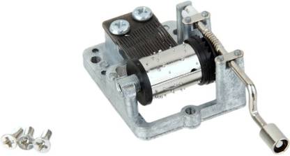 Power Up Hand Crank Mechanical Movement Music Box Play Happy Birthday To You