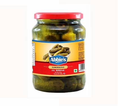 Abbie's Pickle Gherkins in Brine, 670 gm Gherkin Pickle