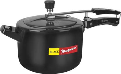 Black Magnum 3 L Inner Lid Induction Bottom Pressure Cooker