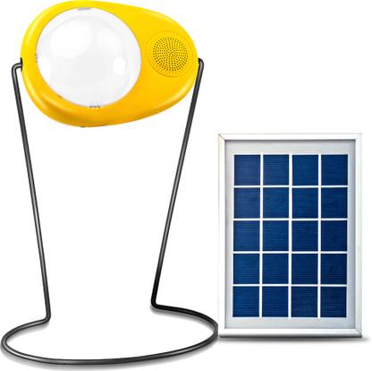 Sun King Boom Portable LED Solar Lamp with inbuilt Radio and USB Mobile Charging Solar Light Set