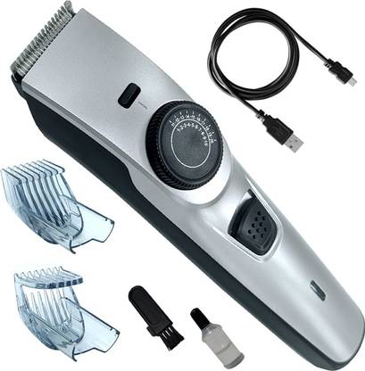 MoveOn SUPER USB Charging Waterproof Powerful Chargeable Ultra Trim Beard Mustache Trimmer Hair Clipper (1mm to 20mm) Trimmer 30 min  Runtime 20 Length Settings