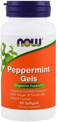 Now Foods Peppermint Gels With Ginger and Fennel Oils