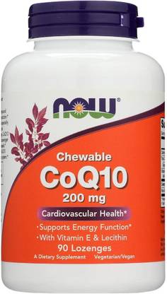 Now Foods CoQ10 Chewable 200 mg