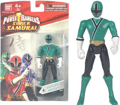 Power Rangers Samurai Green Ranger, Multi Color (4-inch Figure), Collectible Collection, Official Merchandise