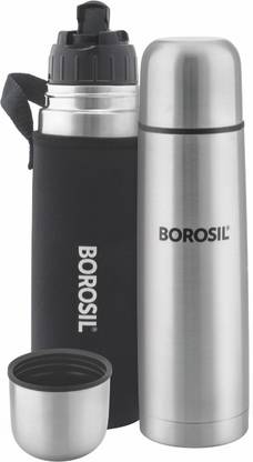 BOROSIL Thermo 500 ml Steel Flask