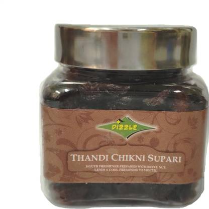 DIZZLE chikni Fiki Supari (Non Sweet with Peppermint) Areca Mouth Freshener