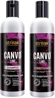 Streax professional canvo line shampoo clearance