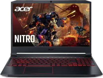 (Refurbished) acer Nitro 5 Core i5 10th Gen - (8 GB/1 TB HDD/256 GB SSD/Windows 10 Home/4 GB Graphics) AN515-55 Gaming Laptop